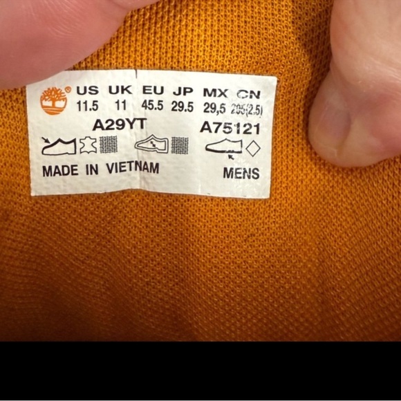 Timberland Euro Hiker Boots Men 11.5 Brown Leather Suede Hiking Boots NWOT - Picture 5 of 7